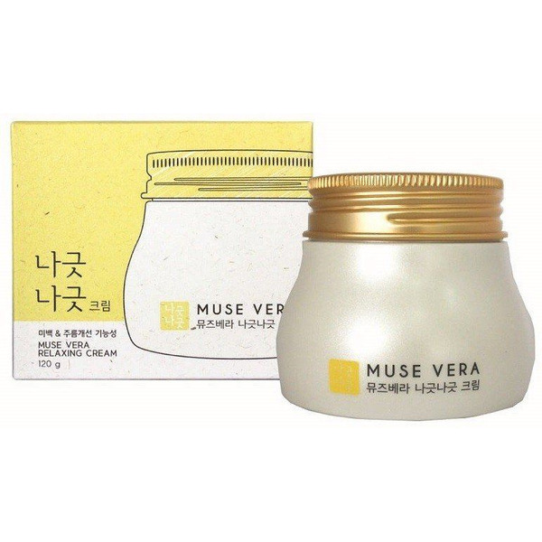Крем для лица расслабляющий с медом и молоком Muse Vera Relaxing Cream, DEOPROCE   120 г