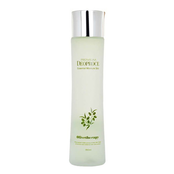 Тонер увлажняющий с маслом оливы Premium Olivetherapy Essential Moisture Skin, DEOPROCE   150 мл