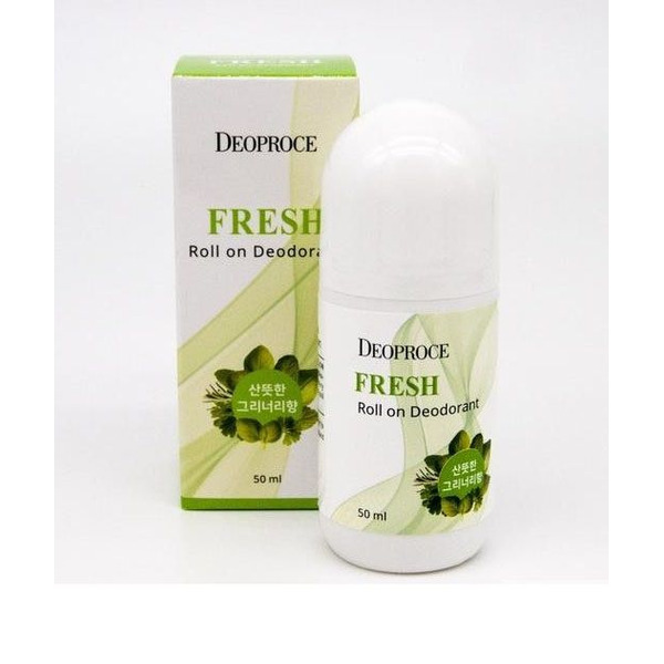 Дезодорант роликовый освежающий Fresh Roll On Deodorant, DEOPROCE   50 мл