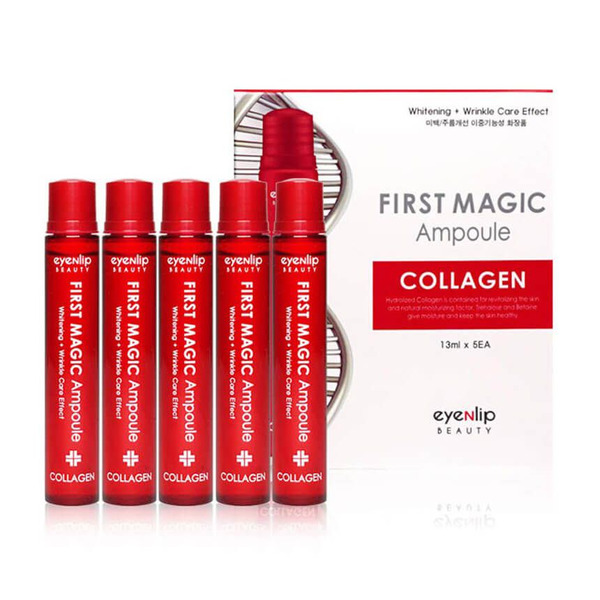 Ампулы для лица с коллагеном First Magic Ampoule Collagen, Eyenlip 13 мл х 5