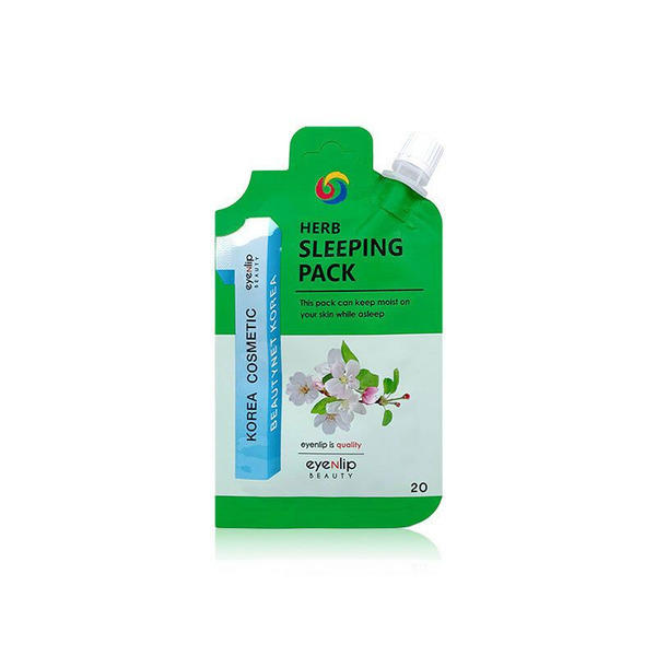 Маска для лица ночная с экстрактами трав Herb Sleeping Pack, EYENLIP   20 г