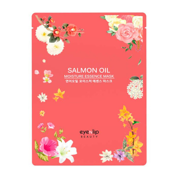 Тканевая маска для разглаживания морщин с экстрактом лососевого масла Salmon Wrinkle Essence Mask, EYENLIP   25 мл