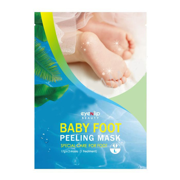 Маска-носочки для ног отшелушивающая Baby Foot Peeling Mask (Large), EYENLIP   17 г х 2