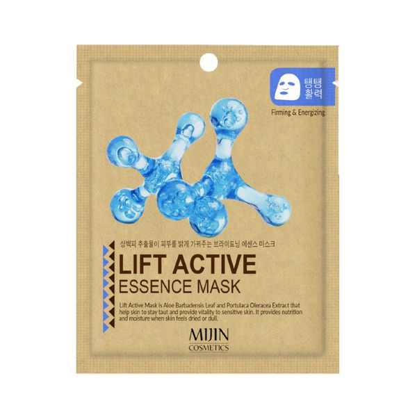 Маска для лица тканевая Лифтинг-эффект Lift Active Essence Mask, MIJIN   25 г