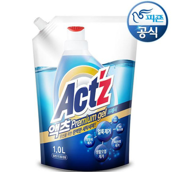 Гель для стирки белья Actz Premium Gel Fresh, PIGEON   1000 мл (мягкая упаковка)