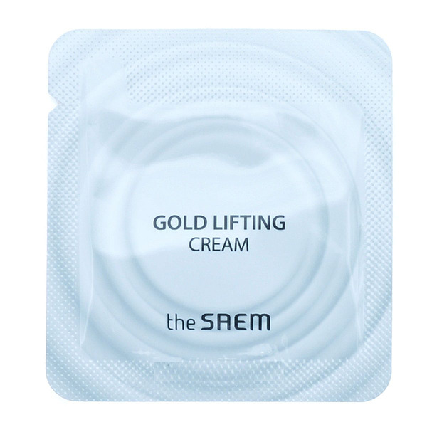 Крем антивозрастной с лифтинг-эффектом Gold Lifting Cream, THE SAEM   2 мл (пробник)