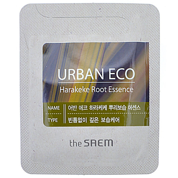 Эссенция с экстрактом корня новозеландского льна Urban Eco Harakeke Root Essence, THE SAEM   2 мл (пробник)