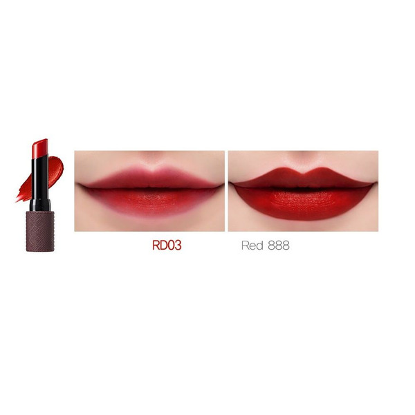 Помада для губ матовая Kissholic Lipstick Extreme Matte, оттенок RD03 Red 888, THE SAEM   3,8 г