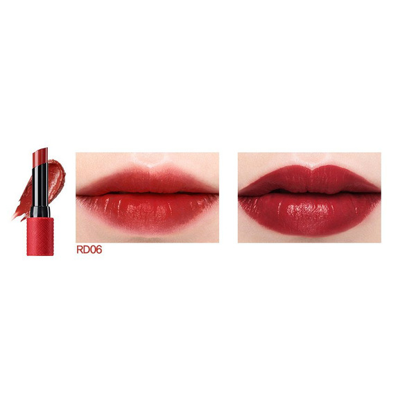 Помада для губ полуматовая Kissholic Lipstick Semi Matte, оттенок RD06 Red Brick, THE SAEM   4,1 г