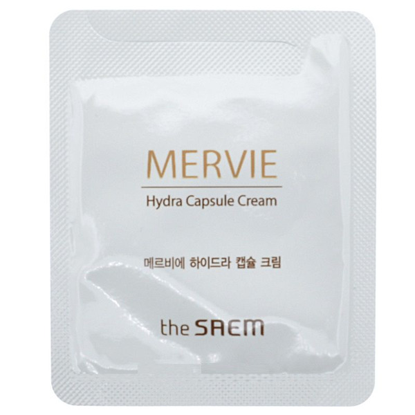 Крем для лица увлажняющий Mervie Hydra Capsule Cream, THE SAEM   2 г (пробник)