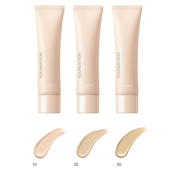 Тональная основа Saemmul Airy Cotton Foundation, тон 01 Light Beige SPF30/PA++, THE SAEM 30 мл