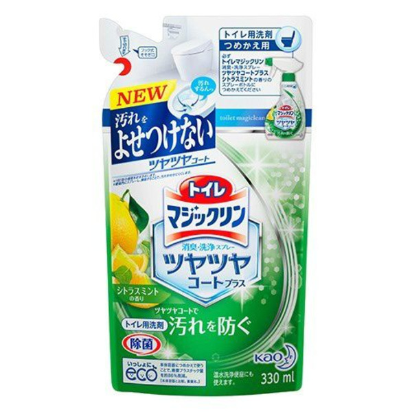 Чистящее и дезодорирующее средство для туалета с ароматом цитрусов и мяты Magiclean, Kao 330 мл (запасной блок)