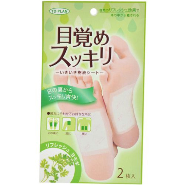 Маска-пластырь для ног Ароматерапия с ароматом полыни (для выведения шлаков и токсинов, TO-PLAN  2 шт.