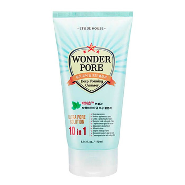 Пенка для очищения пор Wonder Pore Deep Foaming Cleanser, ETUDE HOUSE   170 мл