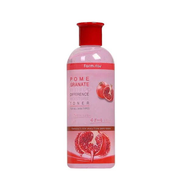 Увлажняющий тонер с экстрактом граната Pomegranate Visible Difference Moisture Toner, FARMSTAY   350 мл