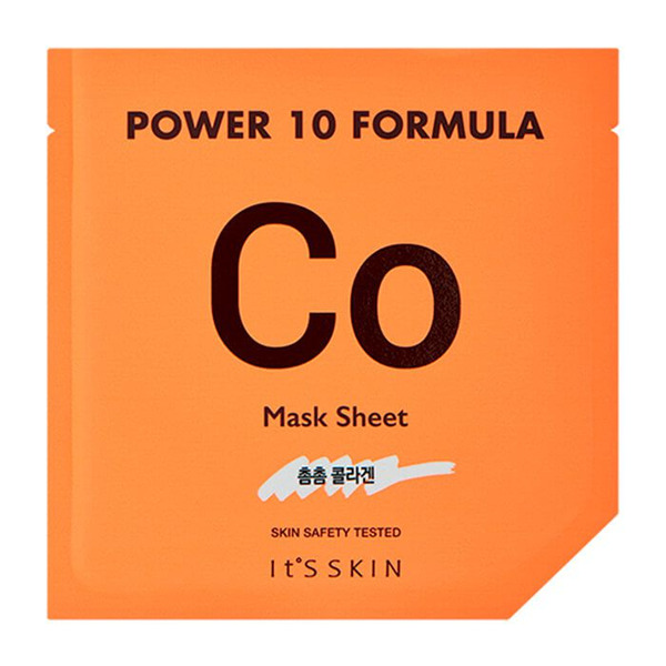 Тканевая маска с коллагеном Power 10 Formula CO Mask Sheet, ITS SKIN   27 г