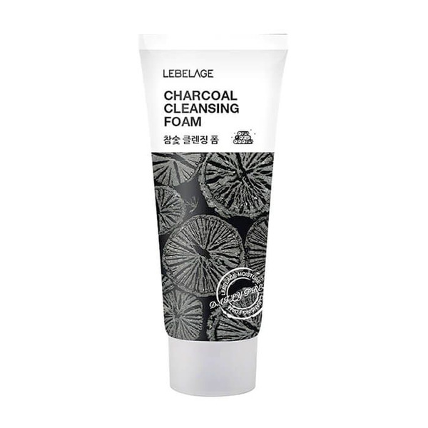 Очищающая пена с древесным углем Charcoal Cleansing Foam, LEBELAGE 100 мл