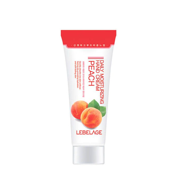 Увлажняющий крем для рук с экстрактом персика Daily Moisturizing Peach Hand Cream, LEBELAGE   100 мл