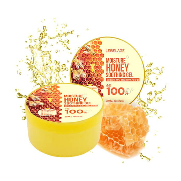 Многофункциональный гель с мёдом Moisture Honey Purity Soothing Gel, LEBELAGE   300 мл