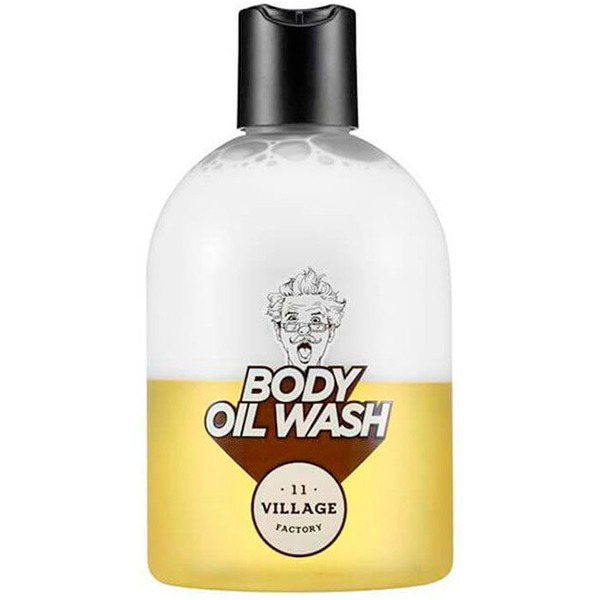 Двухфазный гель-масло для душа с арганой Relax Day Body Oil Wash, VILLAGE 11 FACTORY   500 мл