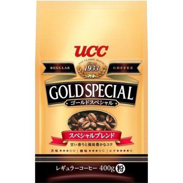 Молотый кофе Голд Спешиал, UCC 400 г (мягкая упаковка) 
