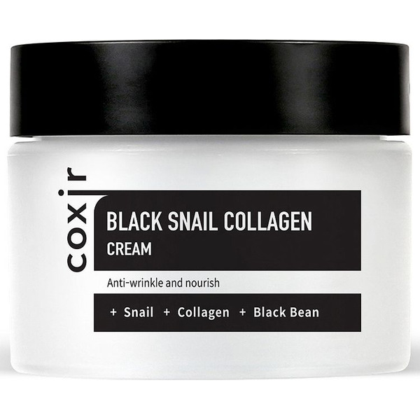 Крем против морщин с коллагеном и муцином черной улитки Black Snail Collagen Cream, COXIR   50 мл