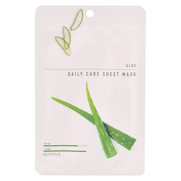 Тканевая маска для лица с экстрактом алоэ Aloe Daily Care Sheet Mask, EUNYUL   22 г