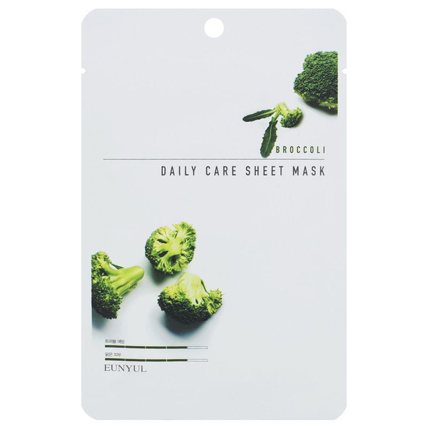 Тканевая маска для лица с экстрактом брокколи Broccoli Daily Care Sheet Mask, EUNYUL   22 г