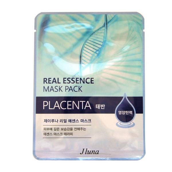 Тканевая маска с плацентой Real Essence Mask Pack Placenta, JLUNA   25 мл