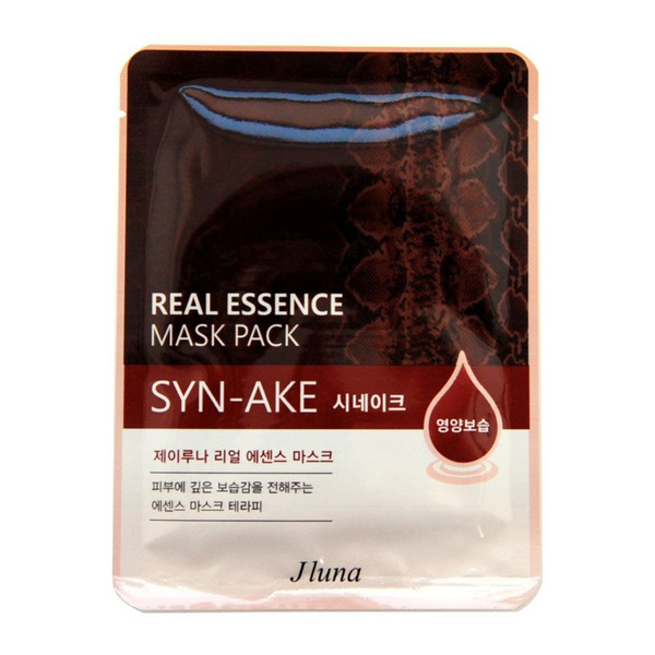 Тканевая маска с пептидом Real Essence Mask Pack Syn-Ake, JLUNA   25 мл