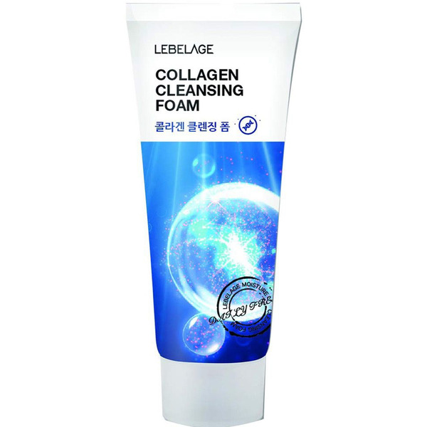 Пенка для умывания с коллагеном Collagen Cleansing Foam, LEBELAGE   100 мл