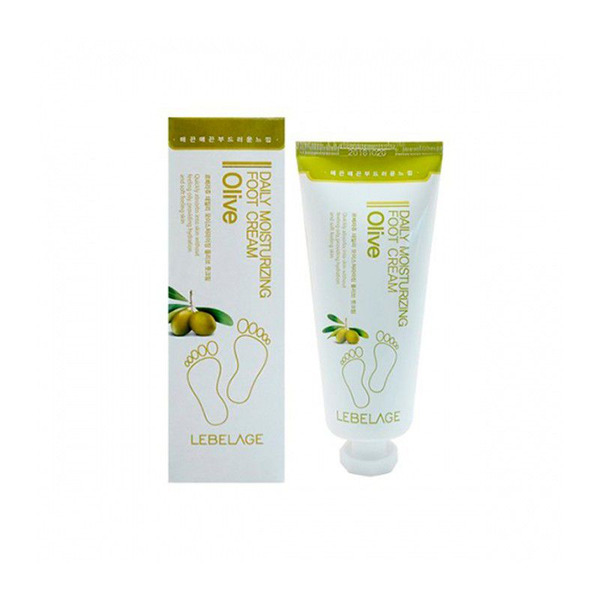 Крем для ног увлажняющий с экстрактом оливы Daily Moisturizing Olive Foot Cream, LEBELAGE   100 мл