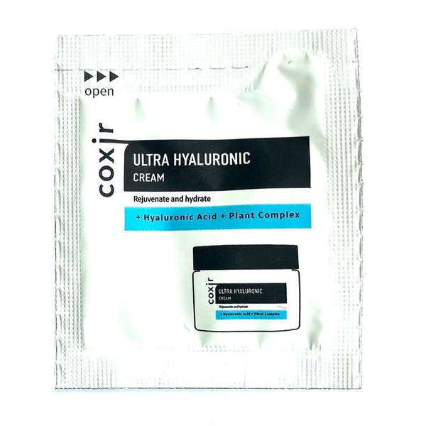Крем увлажняющий с гиалуроновой кислотой Ultra Hyaluronic Cream, COXIR   2 мл (пробник)