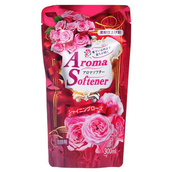 Кондиционер для белья с микрокапсулами с ароматом розы (сменная упаковка), ROCKET SOAP  300 мл