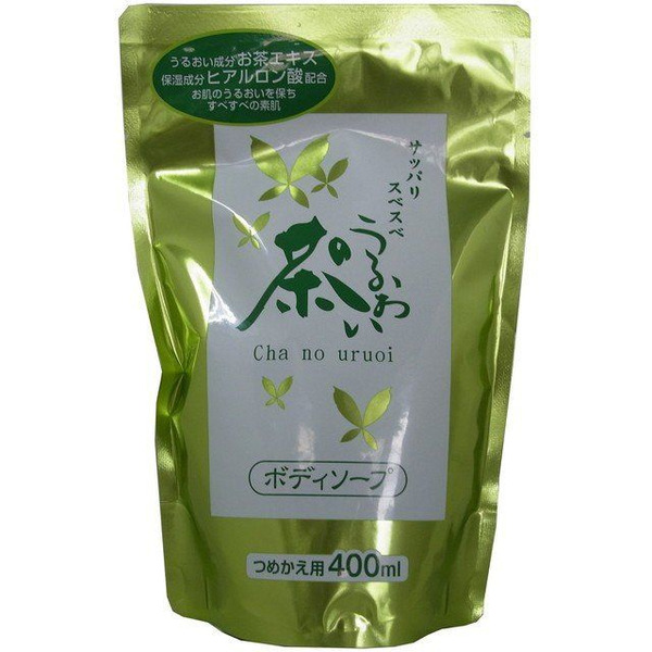 Гель для душа с экстрактом зеленого чая, COSME STATION  400 мл (запасная упаковка)