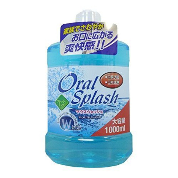 Ополаскиватель для полости рта Oral Splash свежая мята, ROCKET SOAP  1000 мл