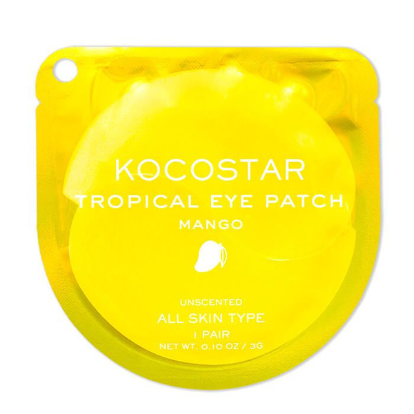 Гидрогелевые патчи для глаз с манго Tropical Eye Patch Mango, KOCOSTAR   2 шт