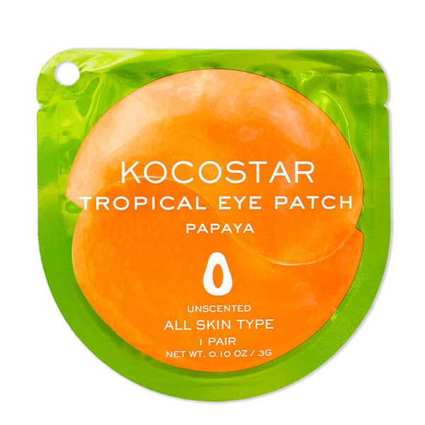 Гидрогелевые патчи для глаз с папайей Tropical Eye Patch Papaya, KOCOSTAR   2 шт