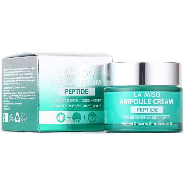 Ампульный крем с пептидами Ampoule Cream Peptide, LA MISO   50 мл