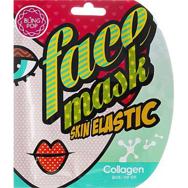 Маска для лица Collagen Skin Gell Mask BLING POP  , 25 мл