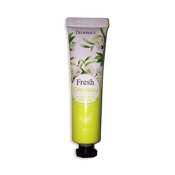 Крем для рук парфюмированный Fresh Greentea Perfumed Hand Cream DEOPROCE , 50 г