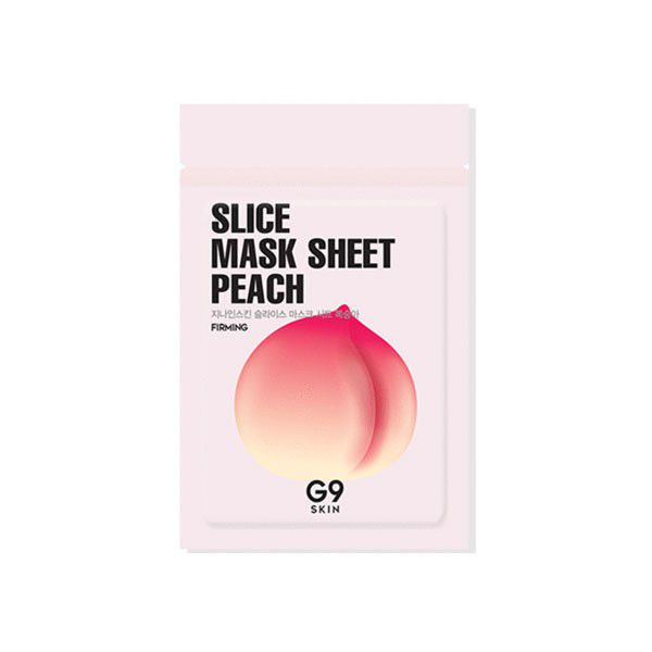 Маска-слайс для лица тканевая Slice Mask Sheet Peach G9SKIN  , 10 мл