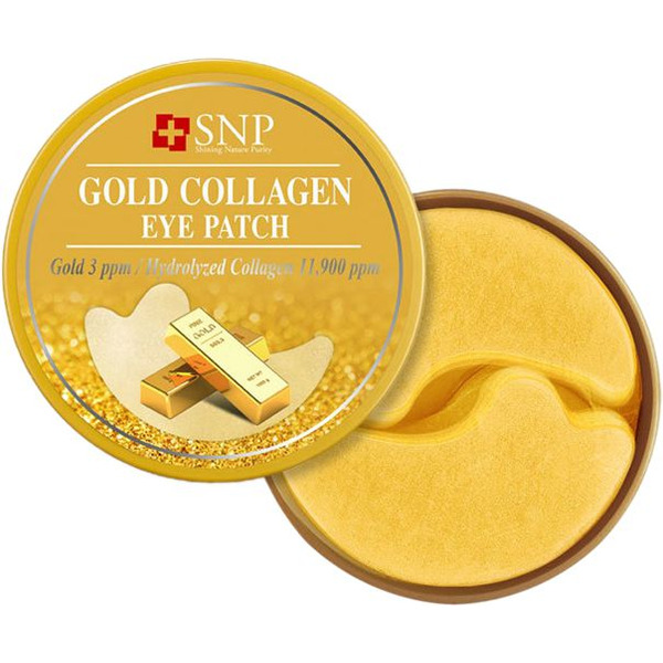 Патчи для глаз Gold Collagen Eye Patch SNP  , 60 шт.