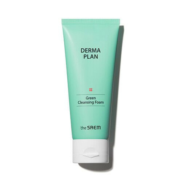 Пенка для умывания Derma Plan Green Cleansing Foam SAEM  , 150 мл