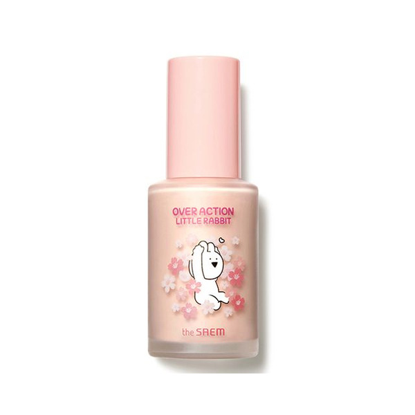 База под макияж Eco Soul Peach Base Over Action Little Rabbit, SAEM, 30 мл