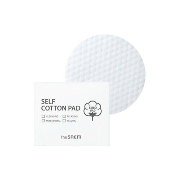 Диски хлопковые Self Cotton Pad SAEM   (сменный блок ), 50 шт.