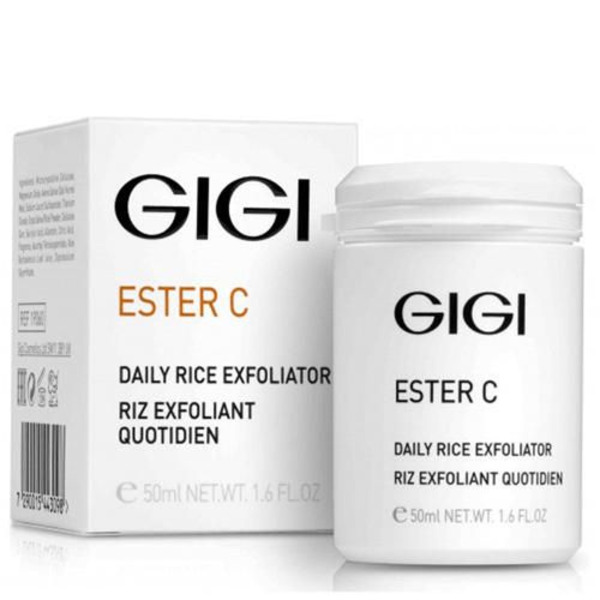 Эксфолиант для очищения и микрошлифовки кожи Ester C Daily Rice Exfoliator, GIGI 50 мл