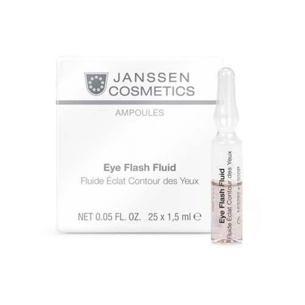 Увлажняющая и восстанавливающая сыворотка в ампулах для контура глаз, JANSSEN  7 шт