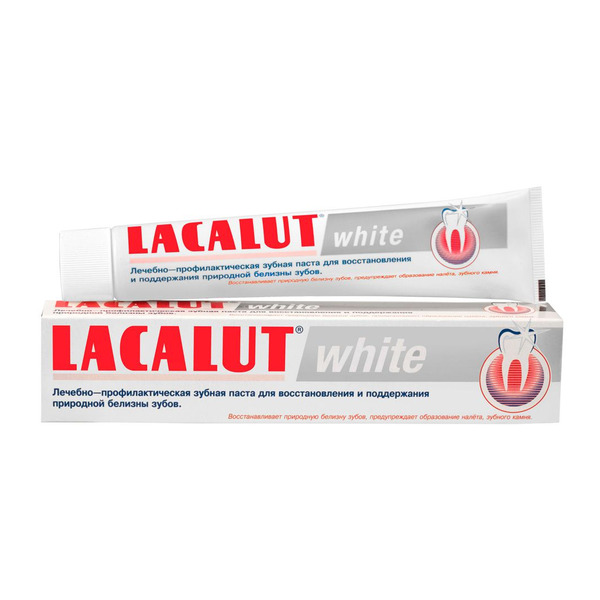 Зубная паста White, LACALUT 75 мл