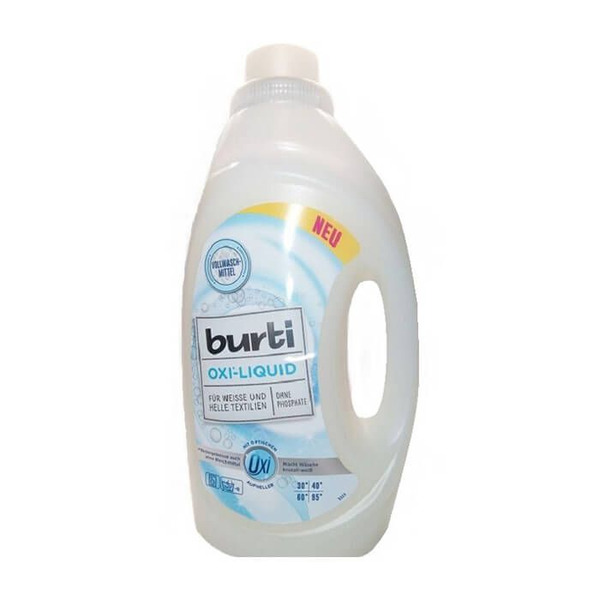 Универсальное жидкое средство для стирки белого и светлого белья, BURTI 1,45 л